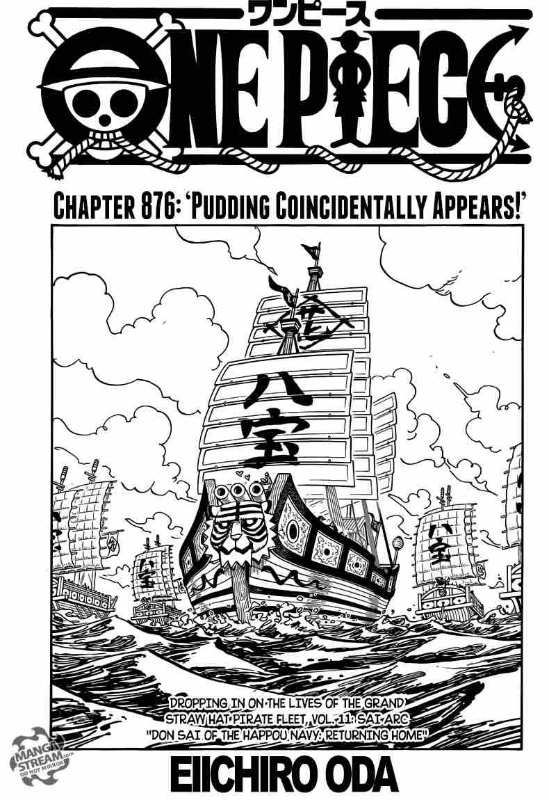 One Piece - Chapter 876 Page 1