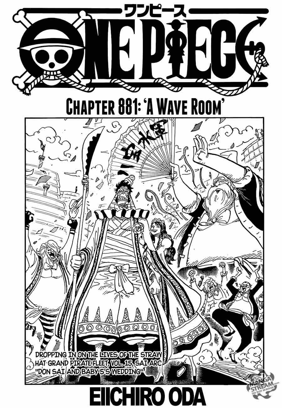 One Piece - Chapter 881 Page 1