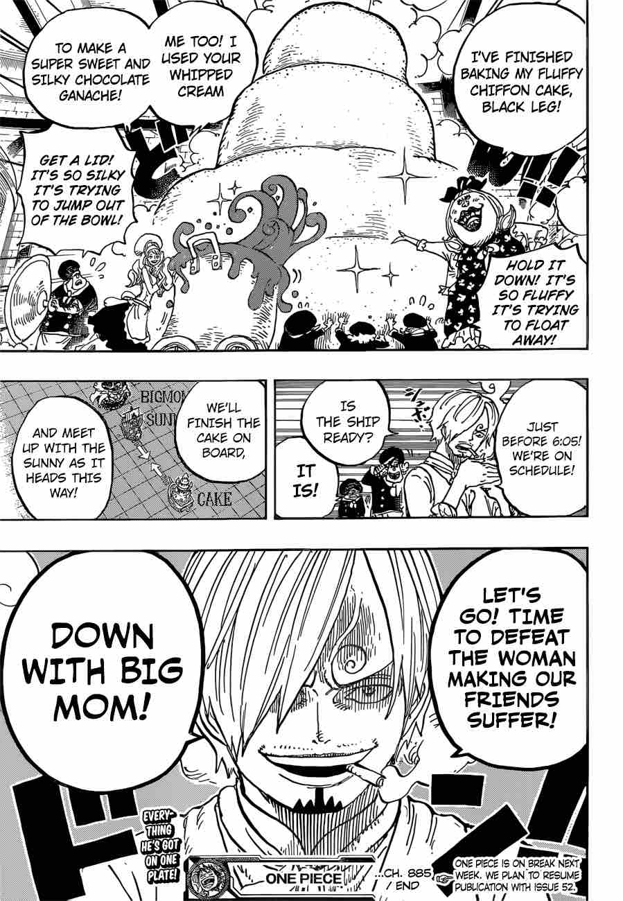 One Piece - Chapter 885 Page 15