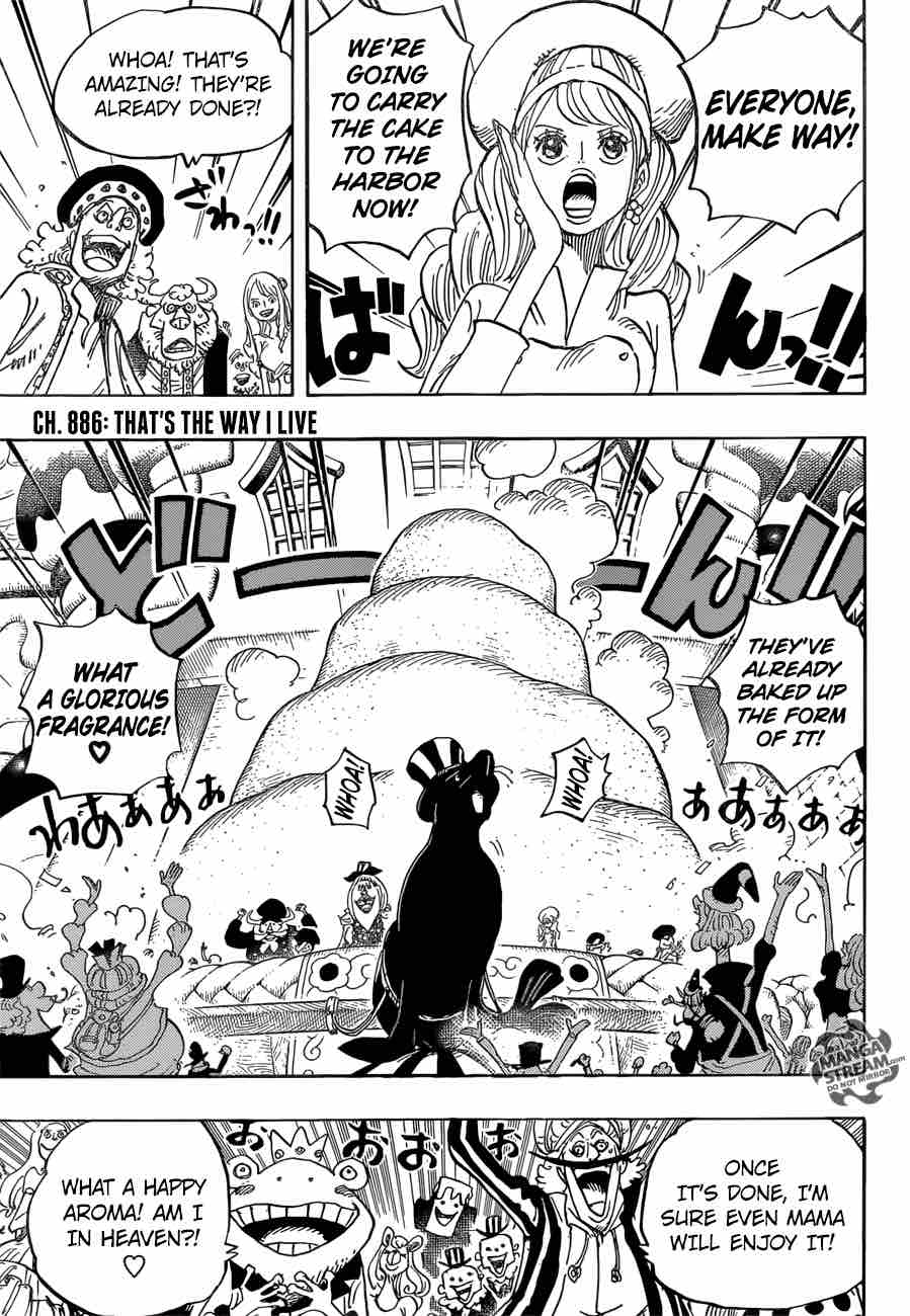 One Piece - Chapter 886 Page 2