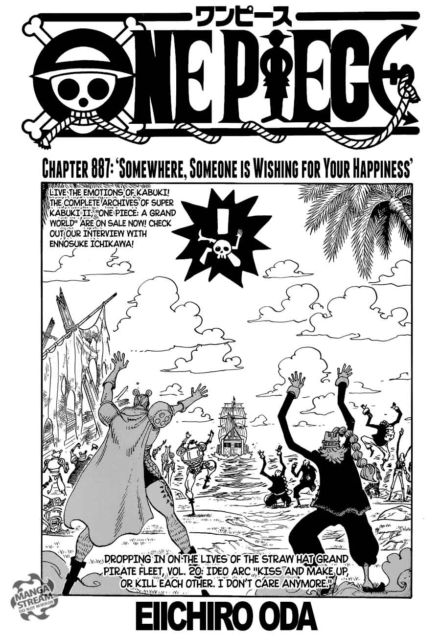 One Piece - Chapter 887 Page 1