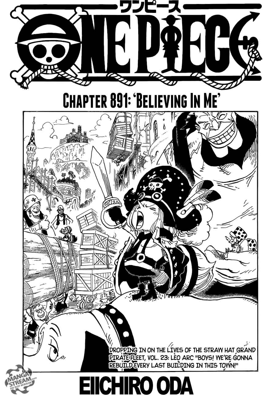 One Piece - Chapter 891 Page 1