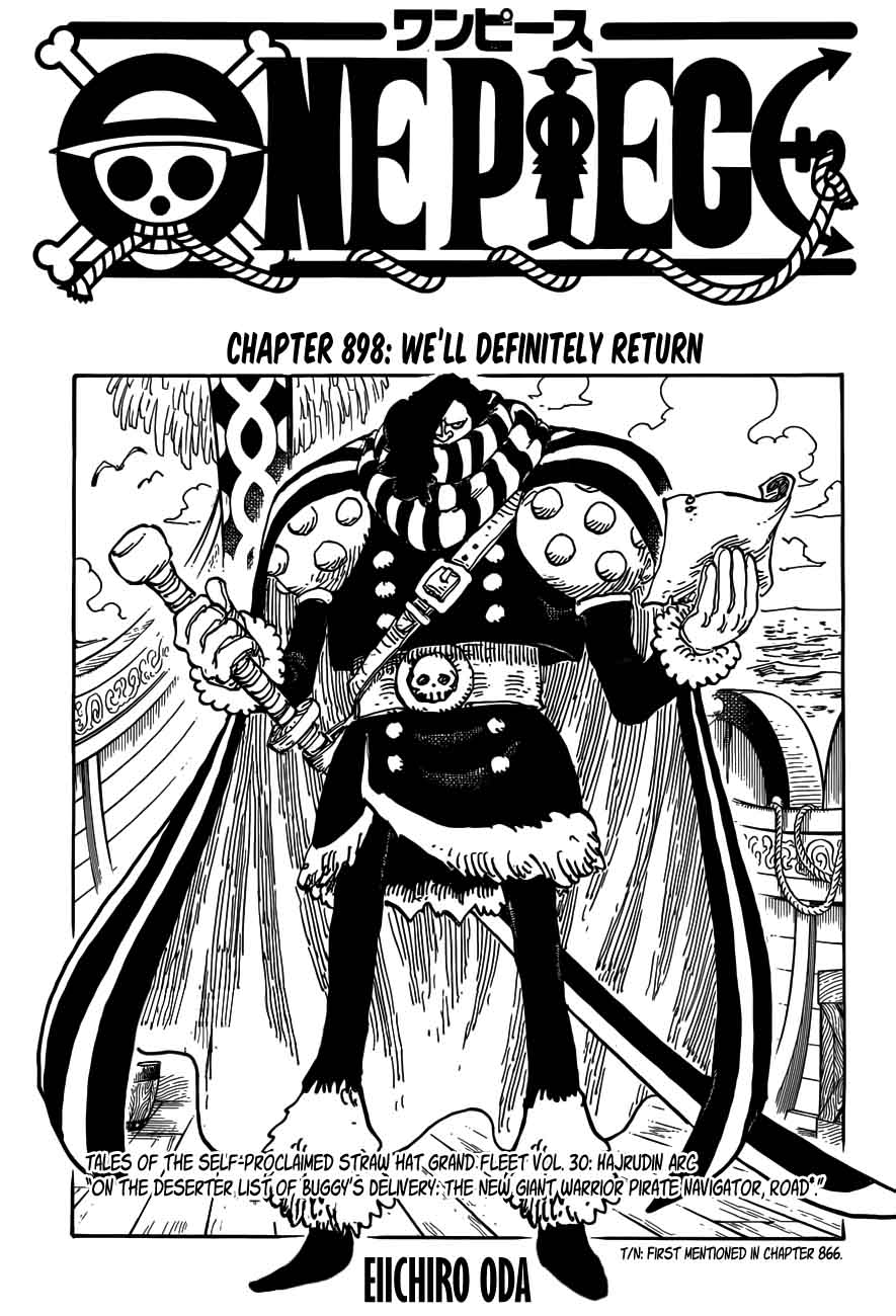 One Piece - Chapter 898 Page 1