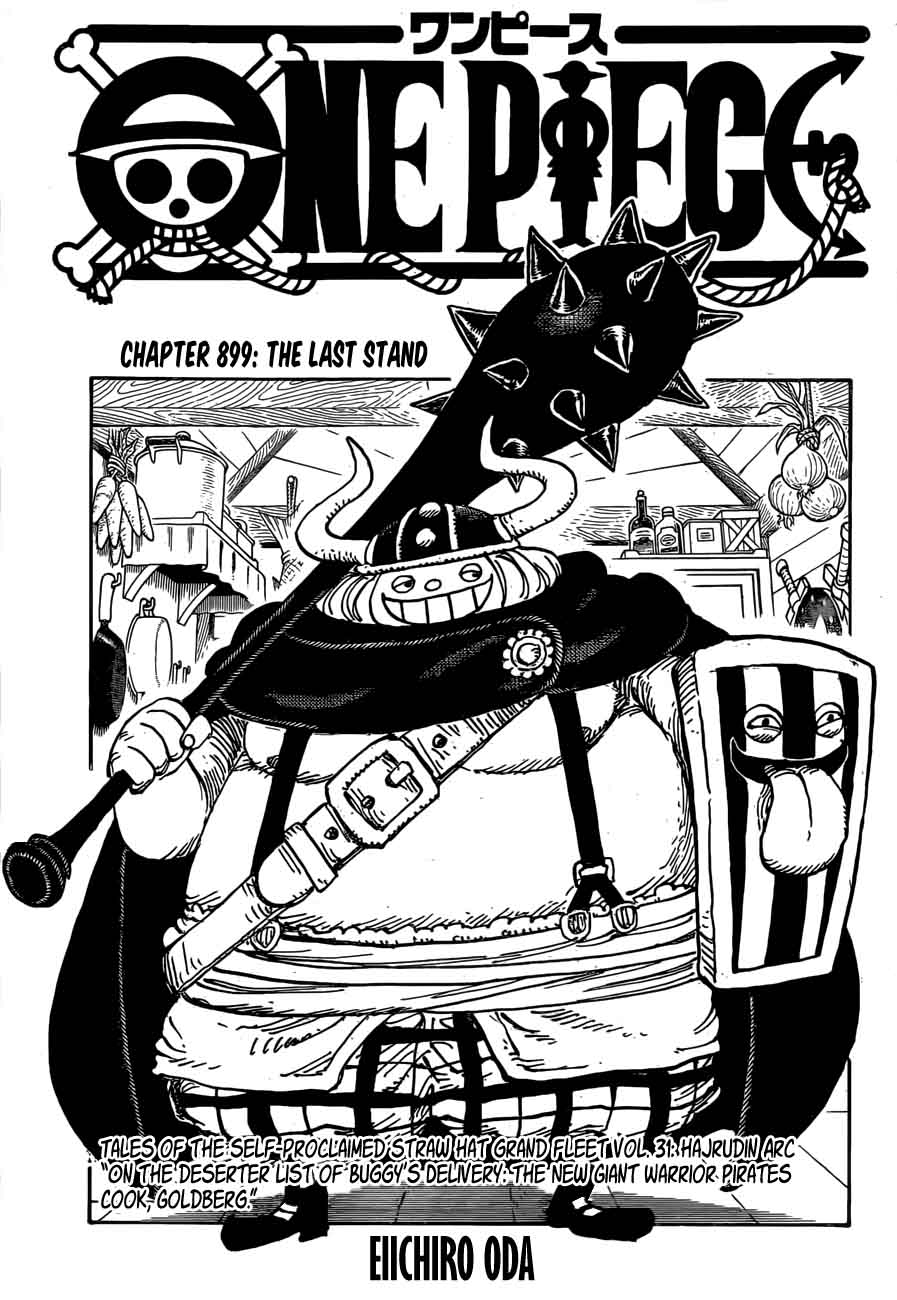 One Piece - Chapter 899 Page 1