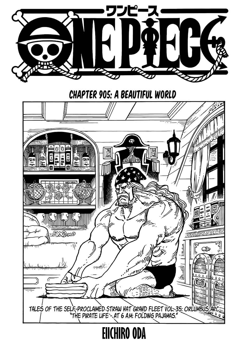 One Piece - Chapter 905 Page 1