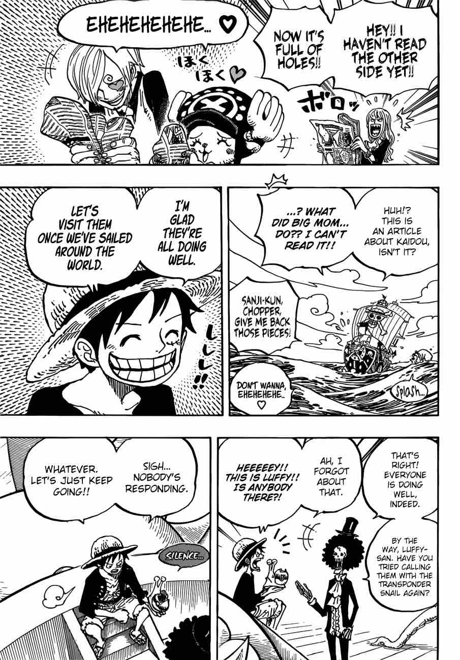 One Piece - Chapter 910 Page 4