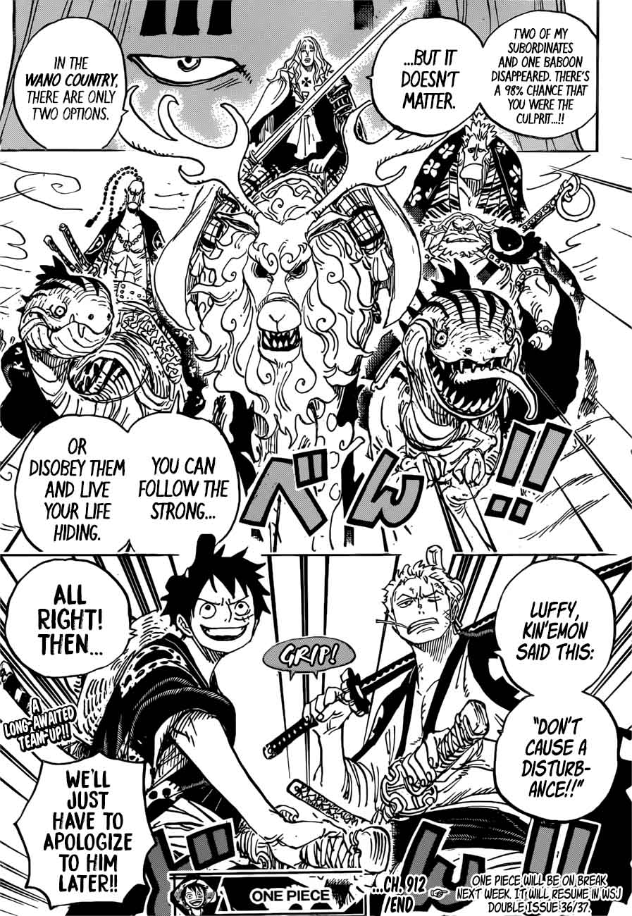 One Piece - Chapter 912 Page 18