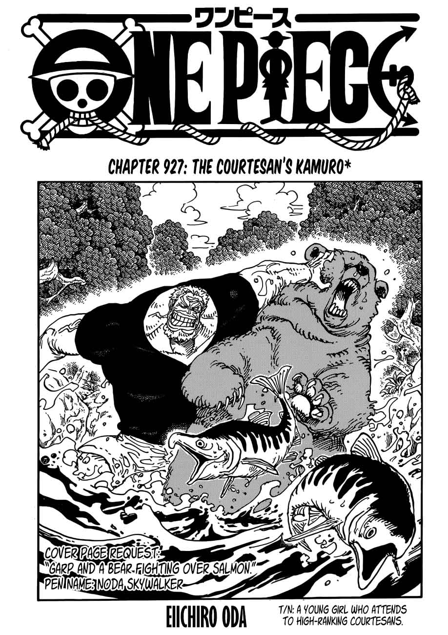 One Piece - Chapter 927 Page 1