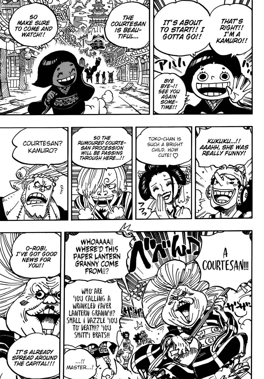 One Piece - Chapter 927 Page 11