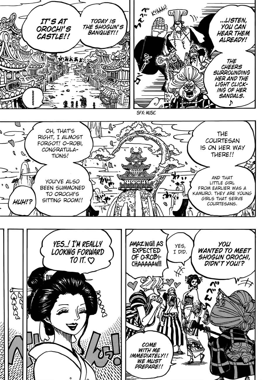 One Piece - Chapter 927 Page 13