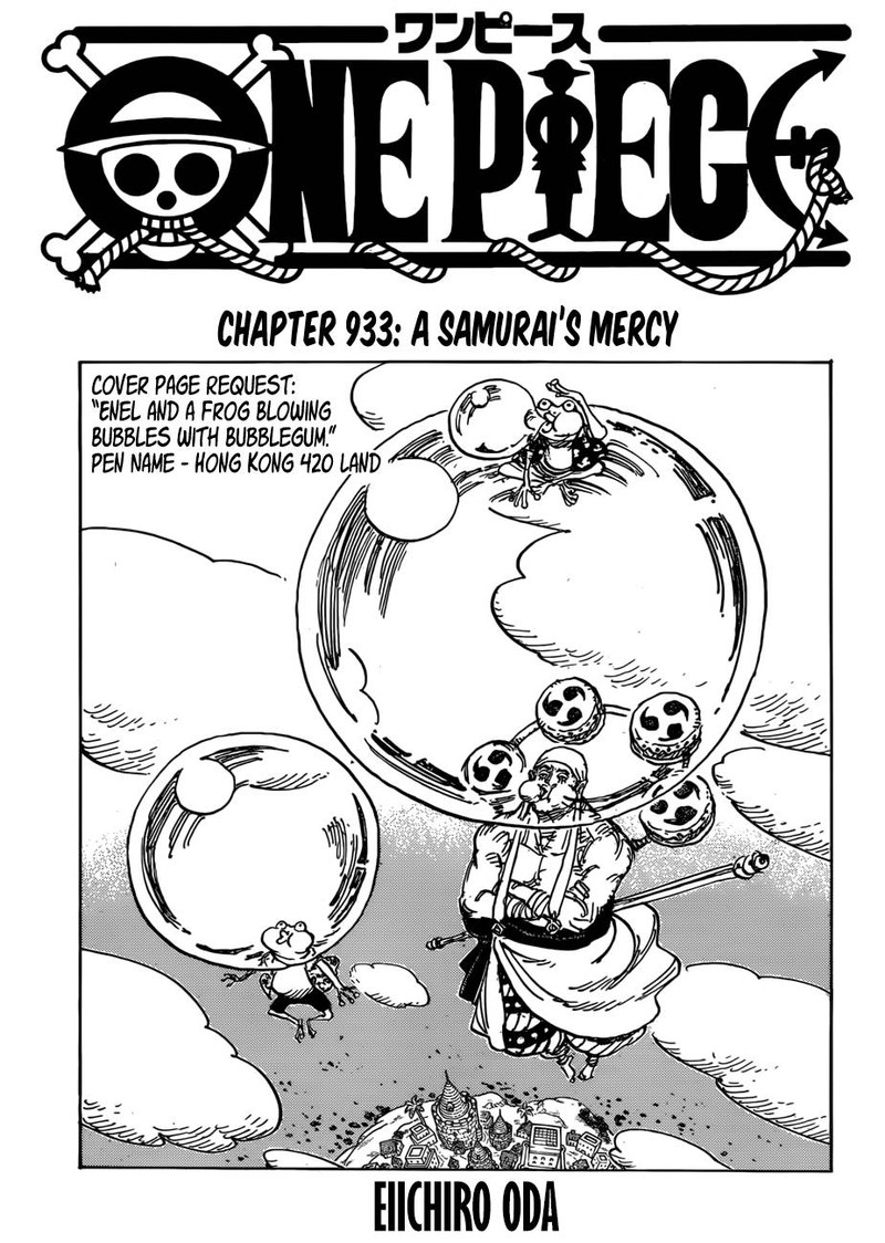 One Piece - Chapter 933 Page 1