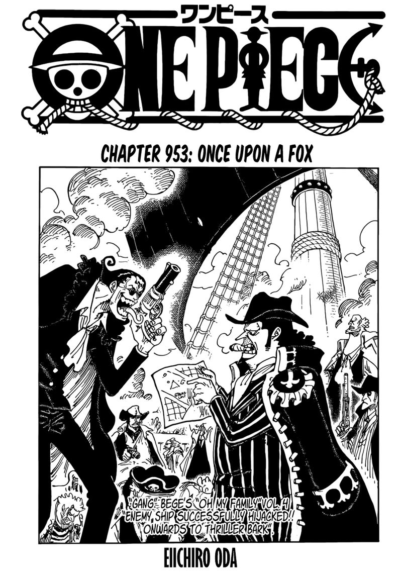 One Piece - Chapter 953 Page 1