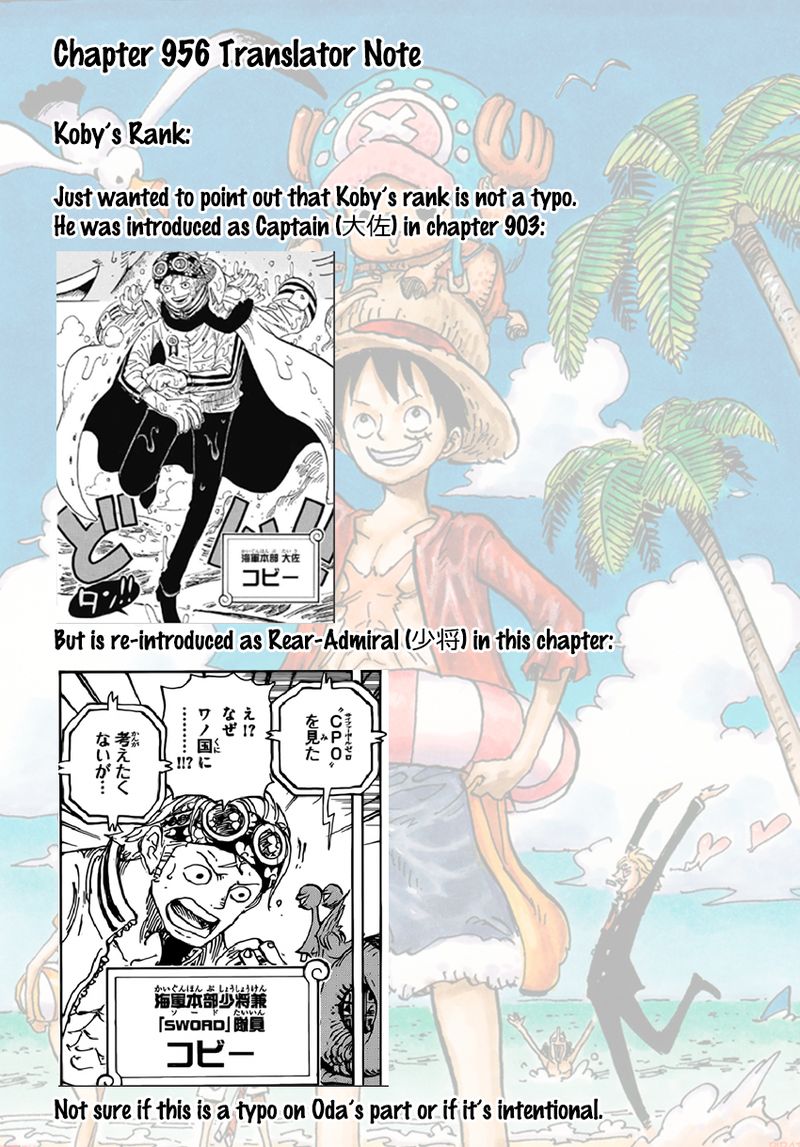 One Piece - Chapter 956 Page 19