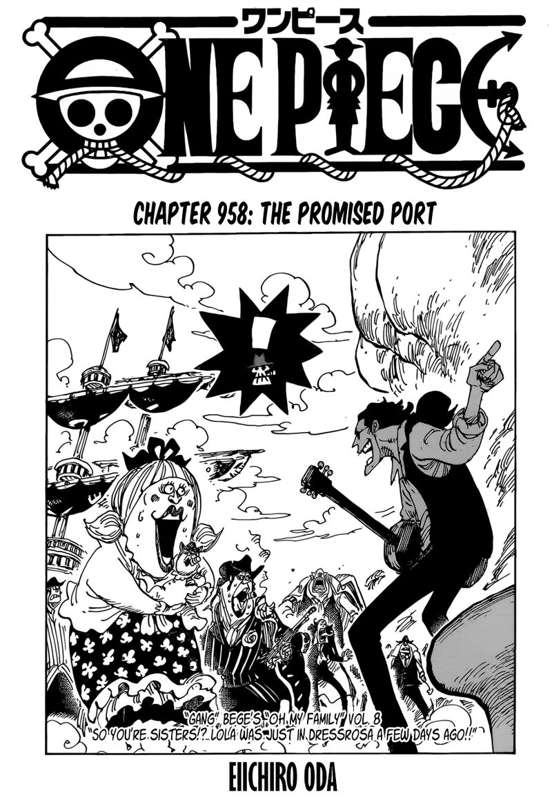 One Piece - Chapter 958 Page 1