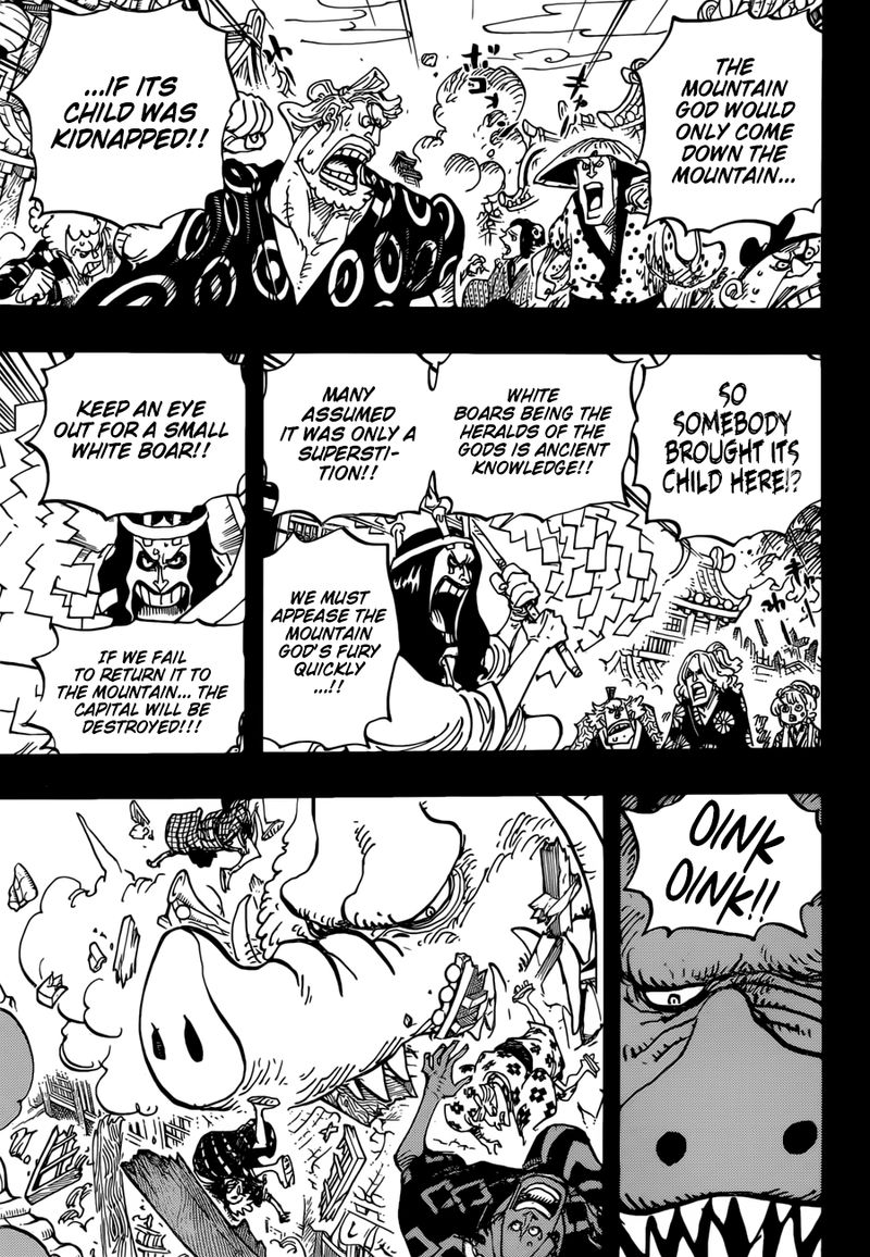 One Piece - Chapter 961 Page 3