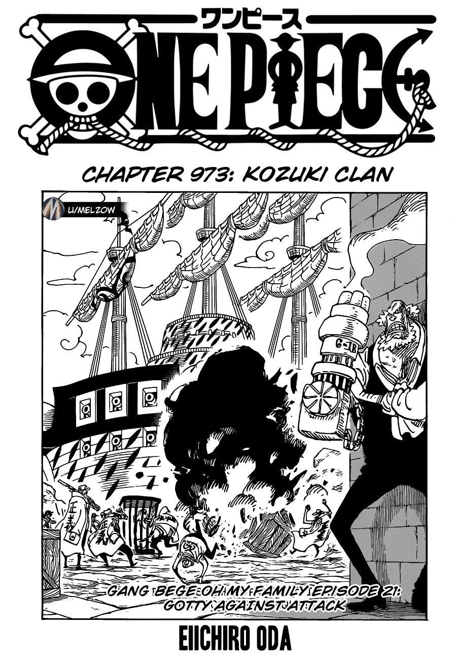 One Piece - Chapter 973 Page 1