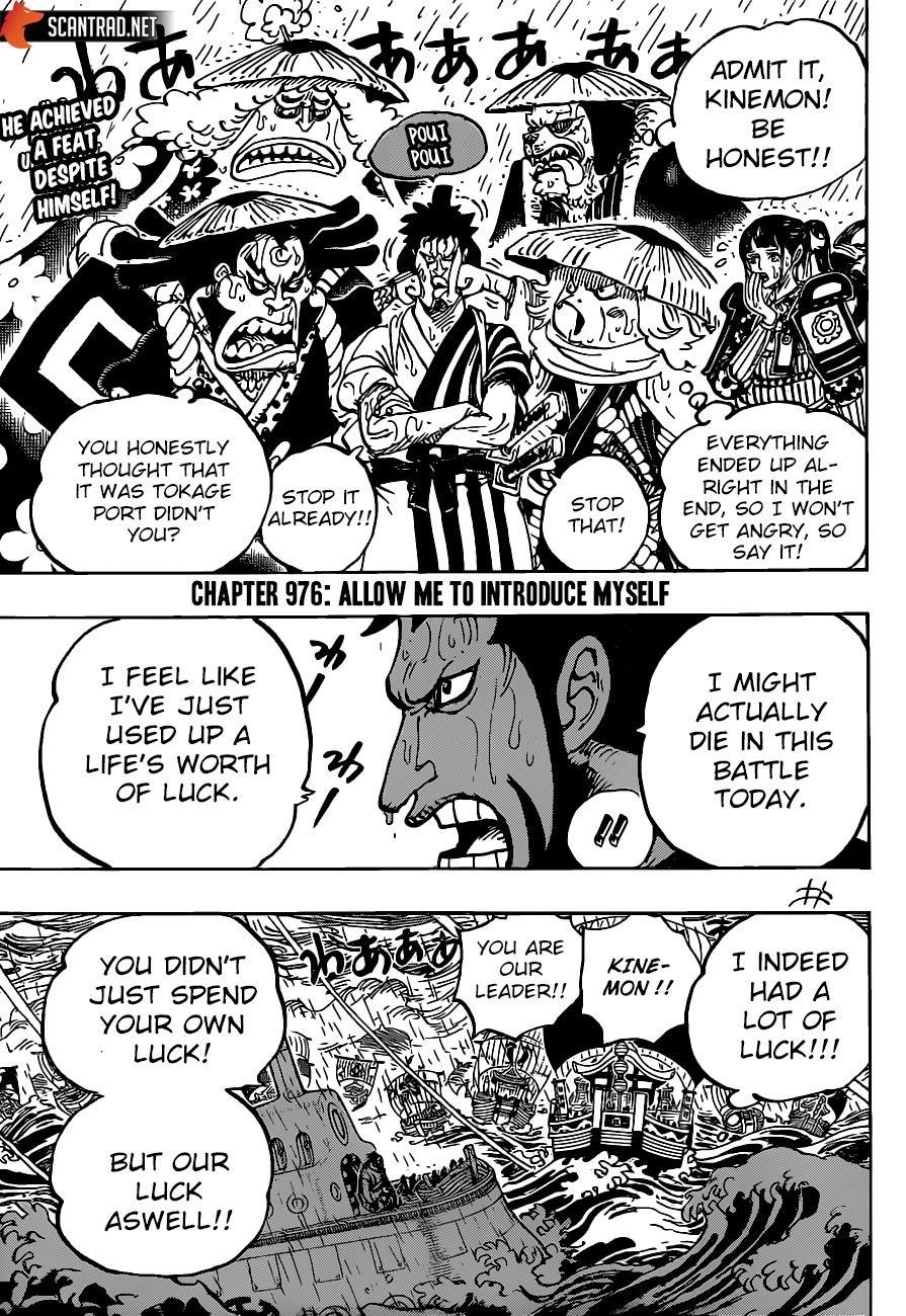 One Piece - Chapter 976 Page 3