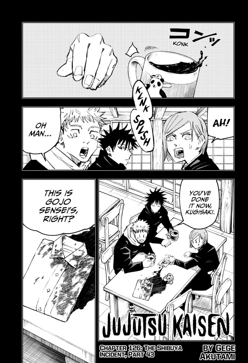 Jujutsu Kaisen - Chapter 126 Page 1