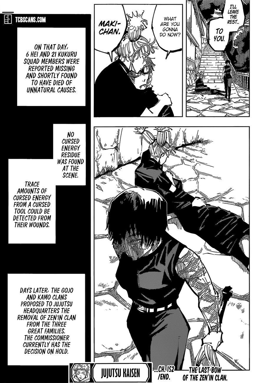 Jujutsu Kaisen - Chapter 152 Page 9