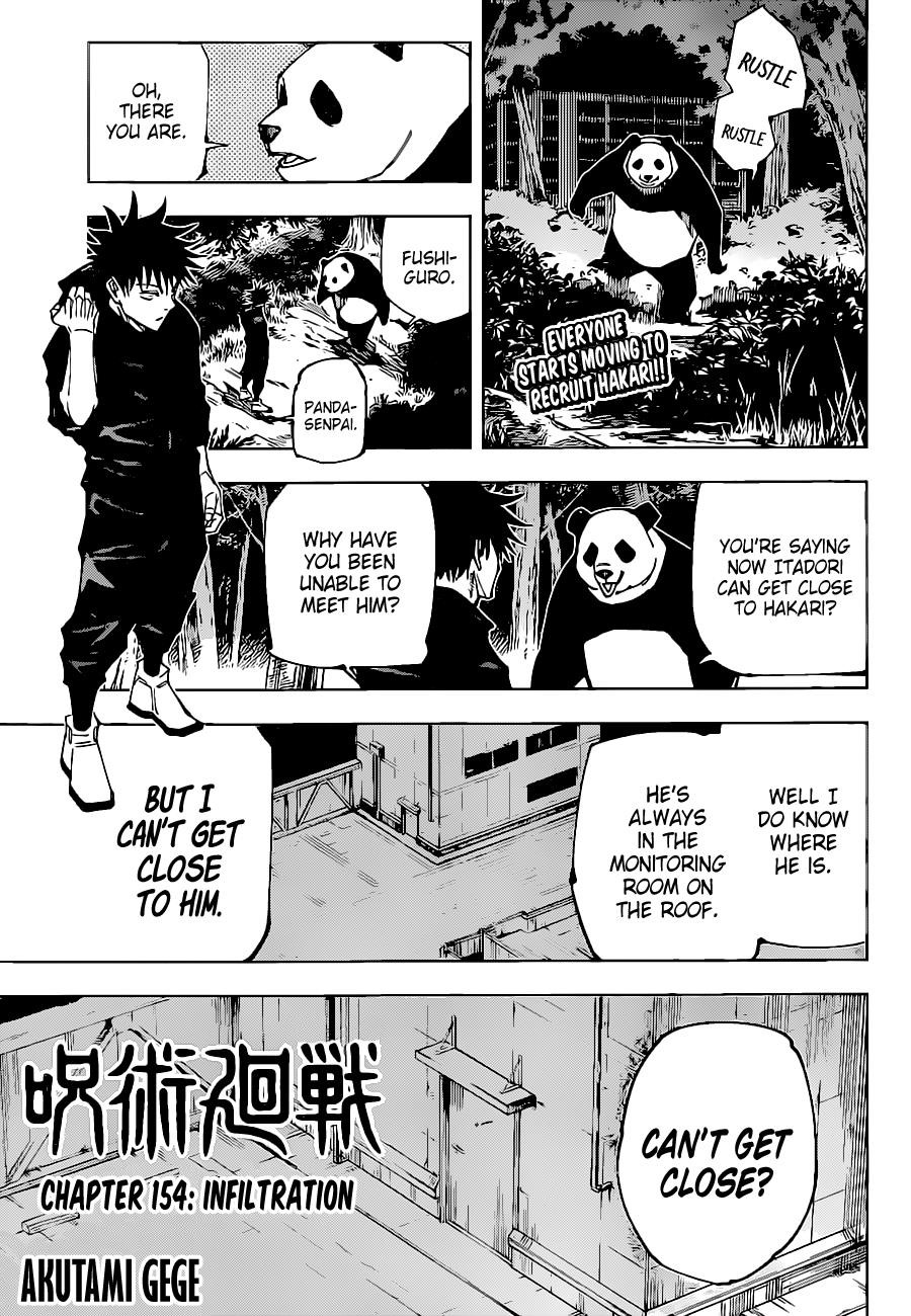 Jujutsu Kaisen - Chapter 154 Page 1