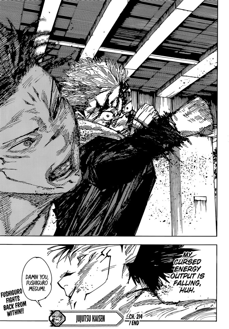 Jujutsu Kaisen - Chapter 214 Page 17