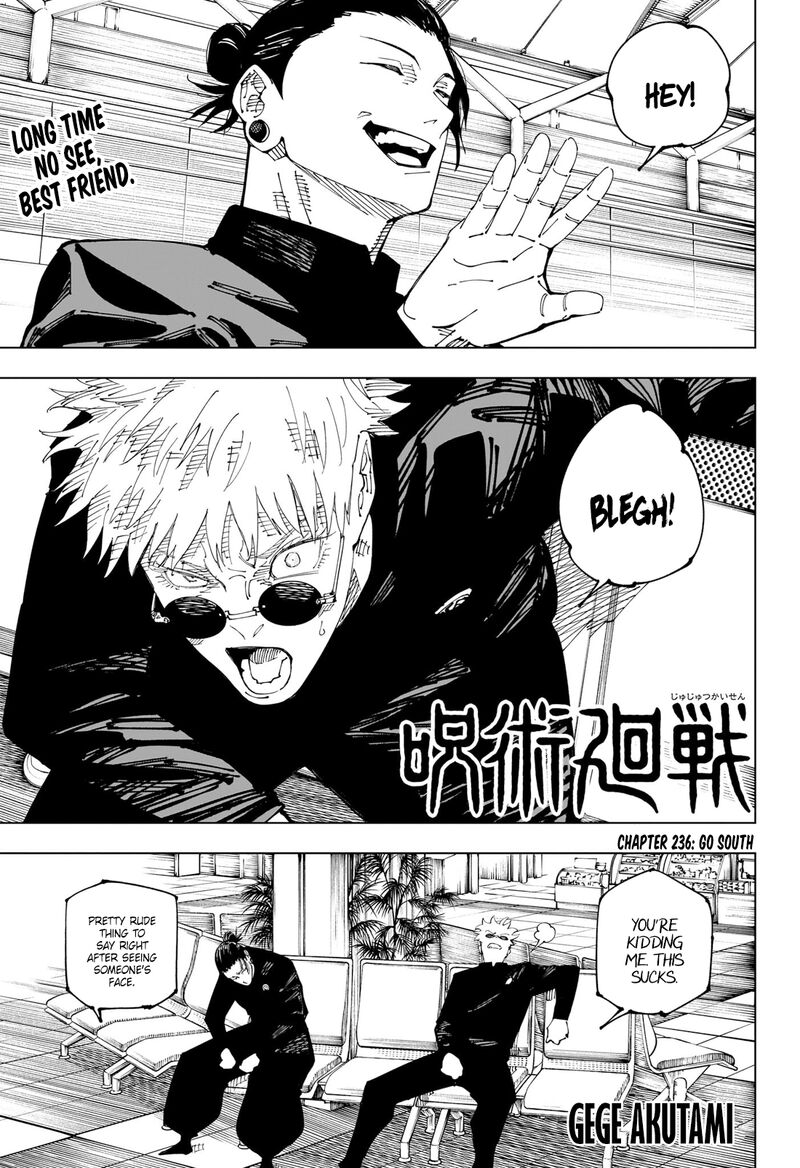 Jujutsu Kaisen - Chapter 236 Page 1