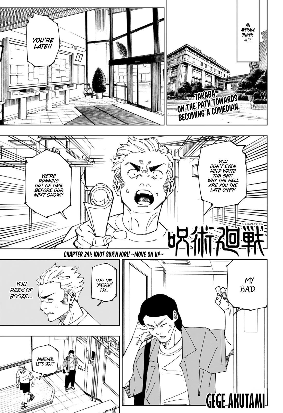 Jujutsu Kaisen - Chapter 241 Page 1