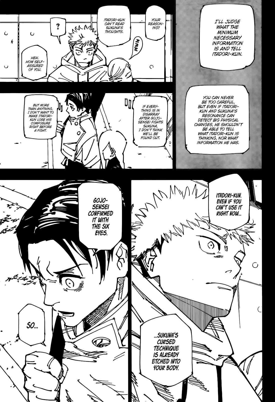 Jujutsu Kaisen - Chapter 267 Page 7