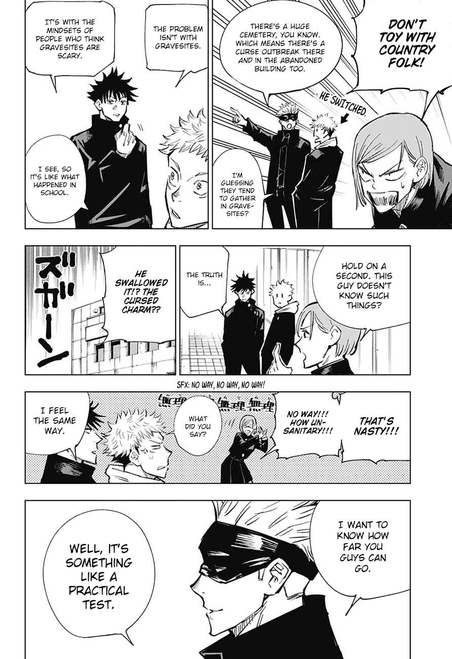 Jujutsu Kaisen - Chapter 4 Page 8