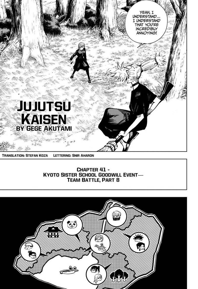 Jujutsu Kaisen - Chapter 41 Page 1