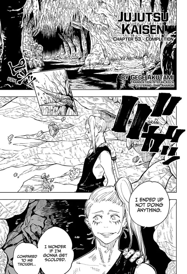 Jujutsu Kaisen - Chapter 53 Page 1