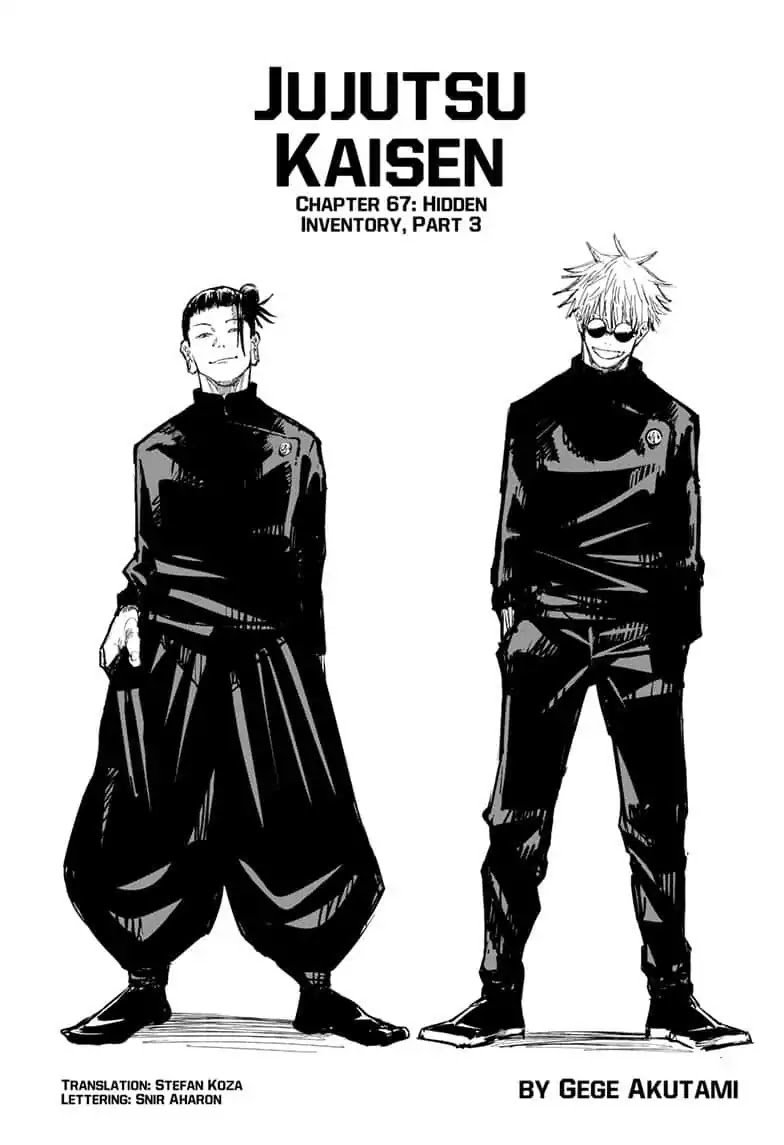 Jujutsu Kaisen - Chapter 67 Page 1