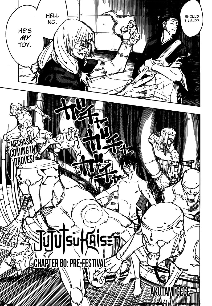 Jujutsu Kaisen - Chapter 80 Page 1