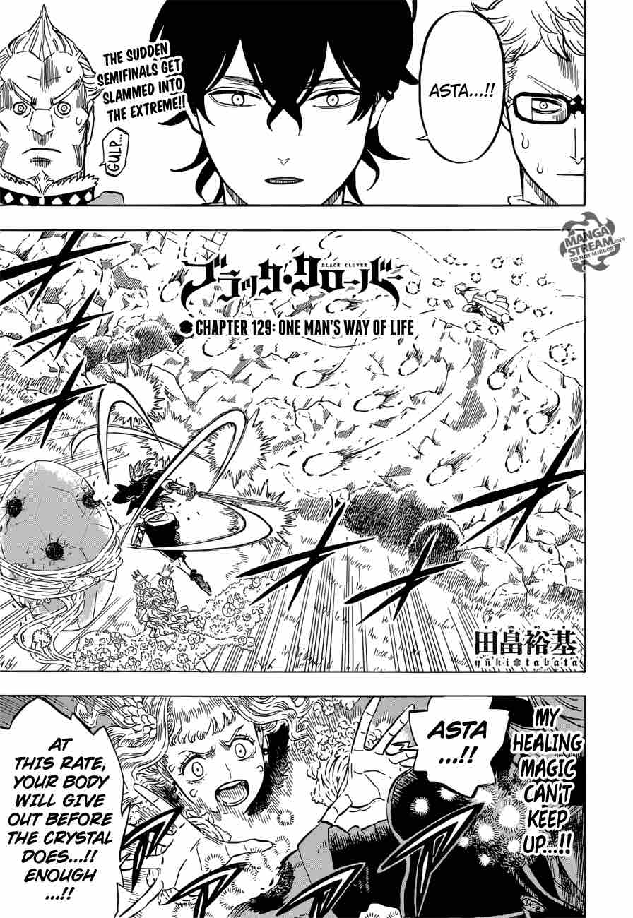 Black Clover - Chapter 129 Page 1