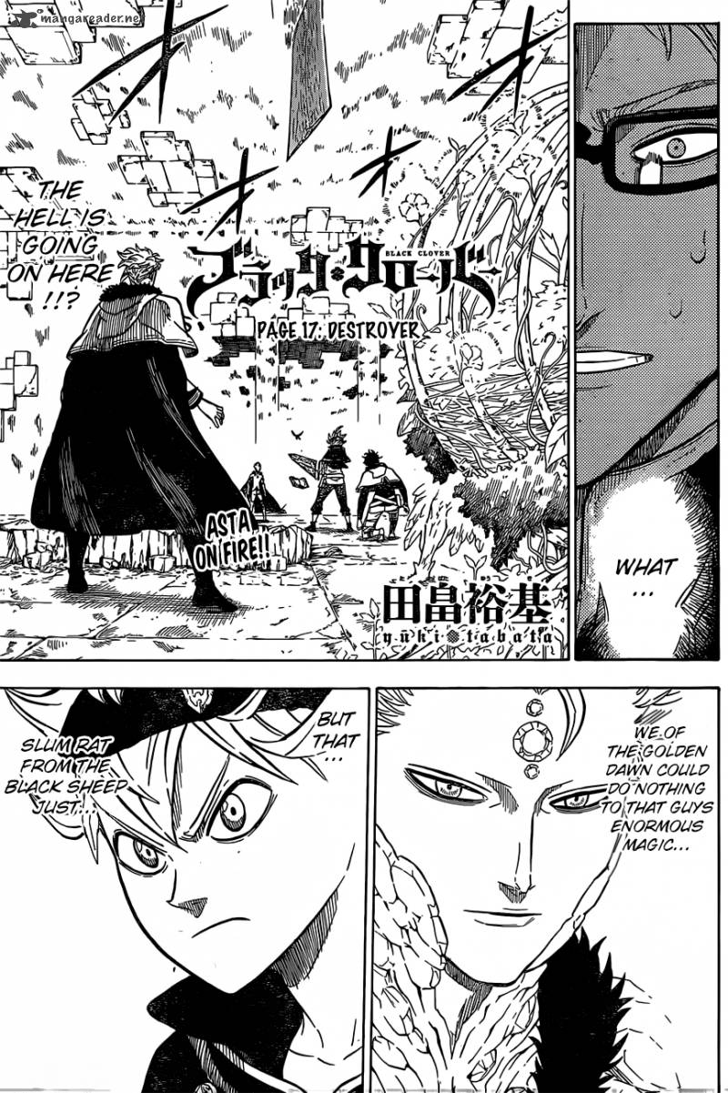 Black Clover - Chapter 17 Page 1