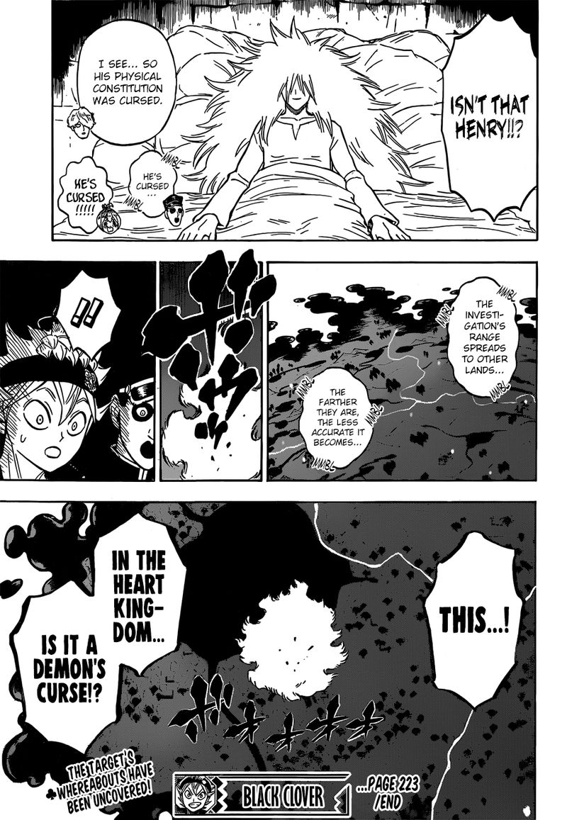 Black Clover - Chapter 223 Page 15