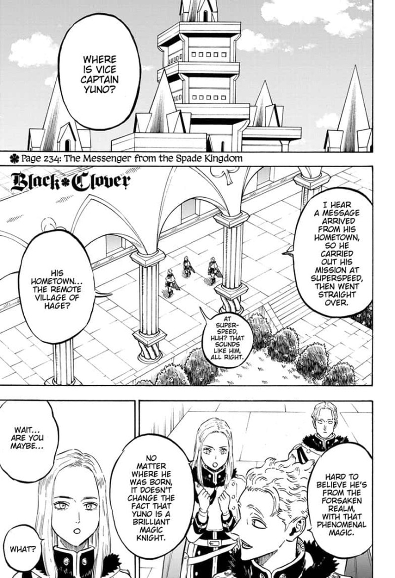 Black Clover - Chapter 234 Page 1