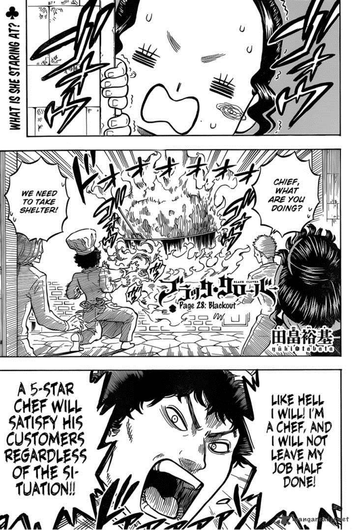 Black Clover - Chapter 28 Page 1