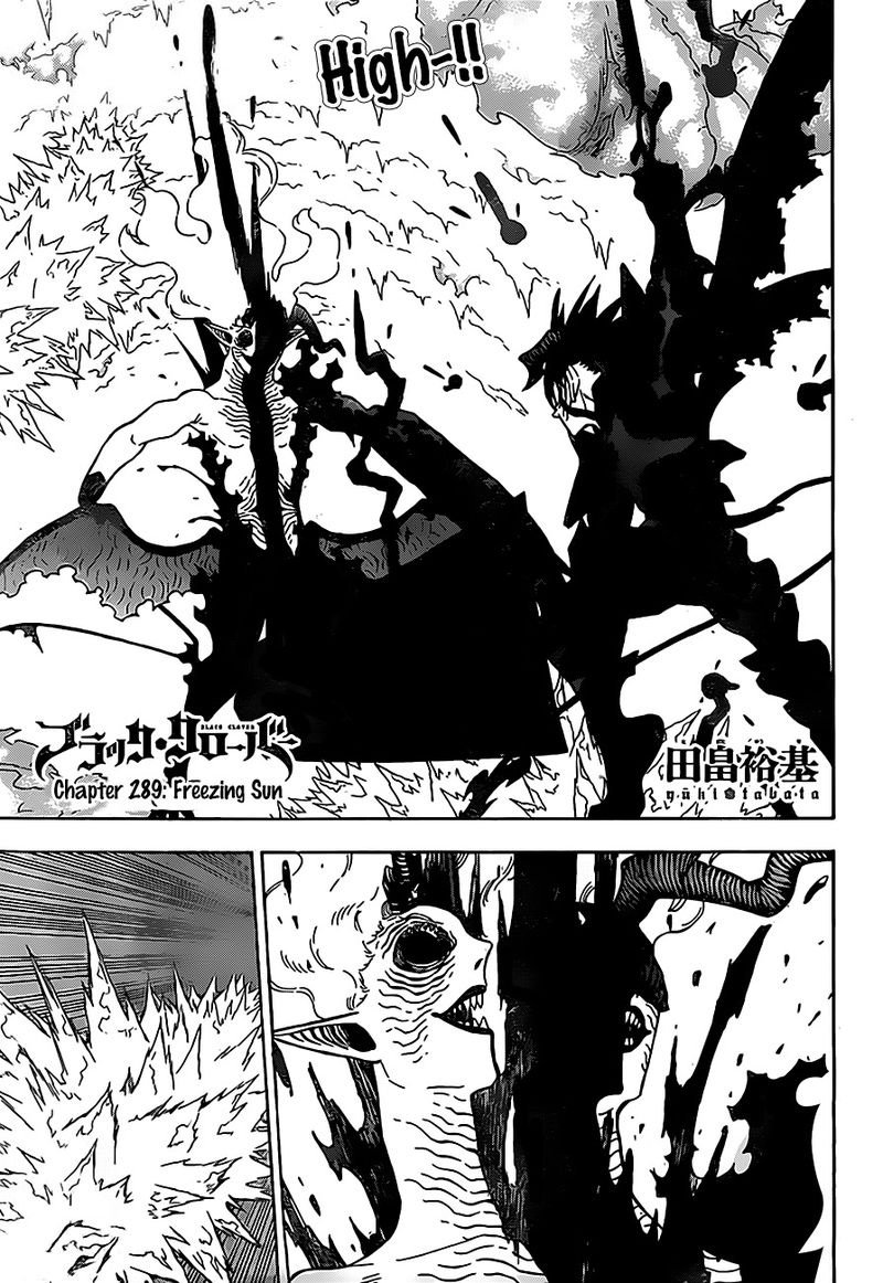 Black Clover - Chapter 289 Page 1