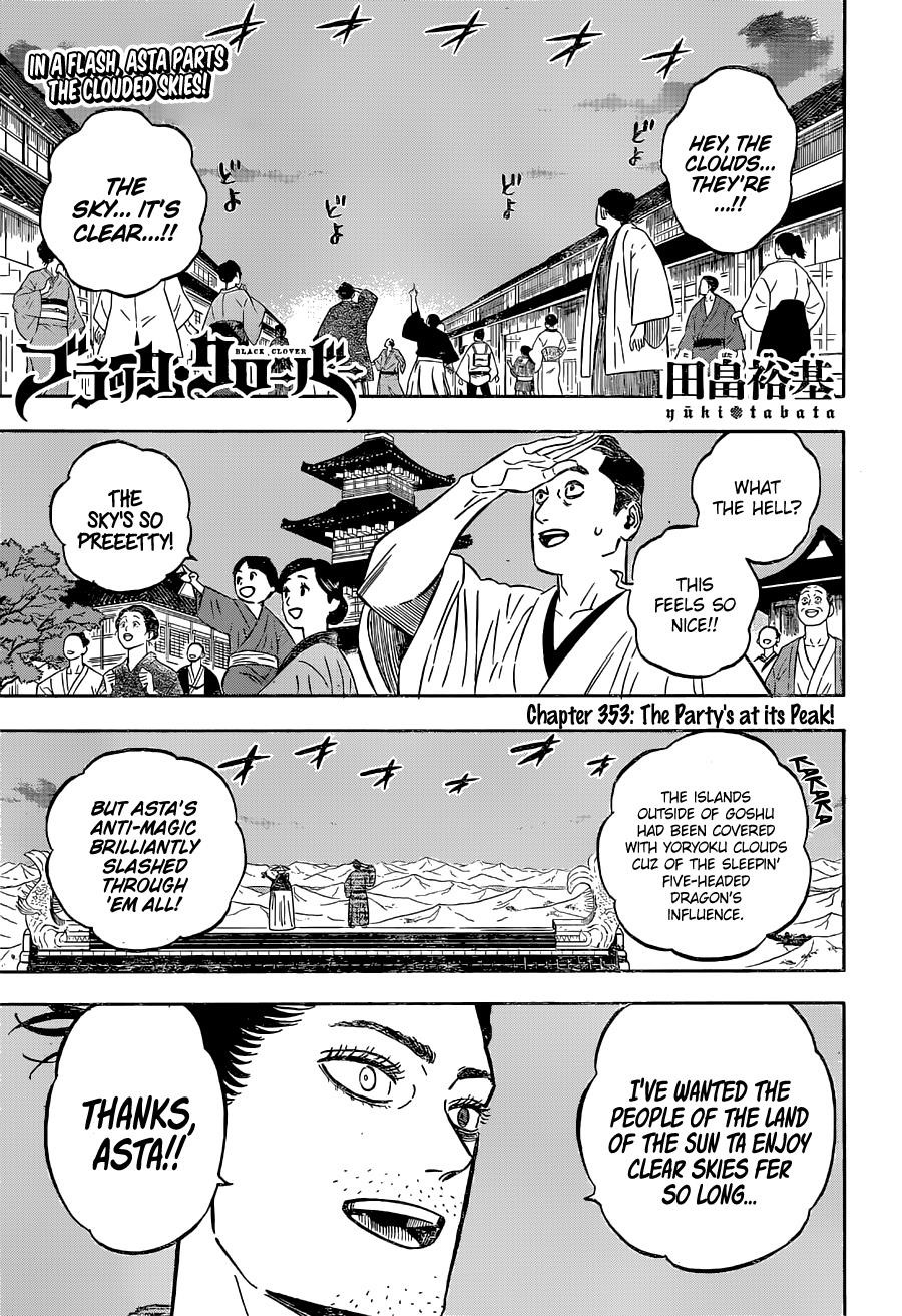 Black Clover - Chapter 353 Page 1