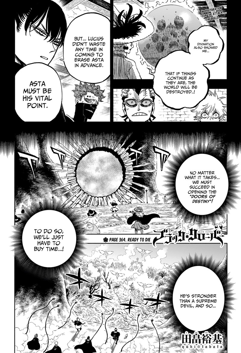 Black Clover - Chapter 364 Page 1