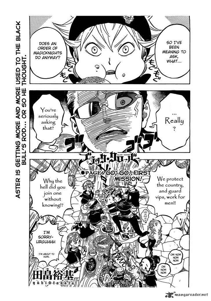 Black Clover - Chapter 6 Page 2