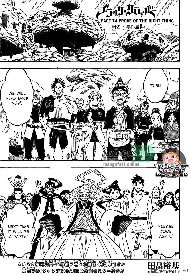 Black Clover - Chapter 74 Page 2