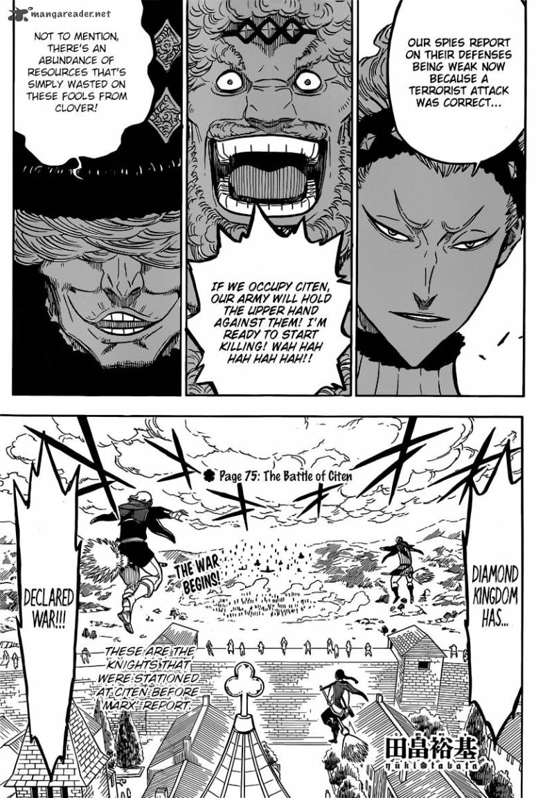 Black Clover - Chapter 75 Page 1