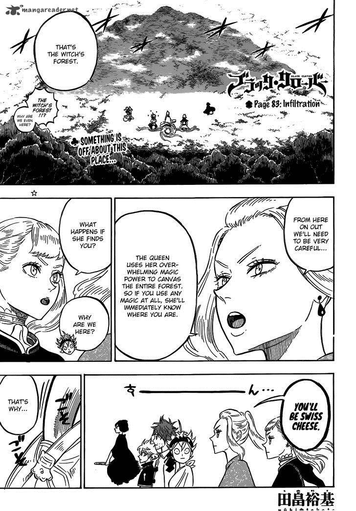 Black Clover - Chapter 83 Page 1