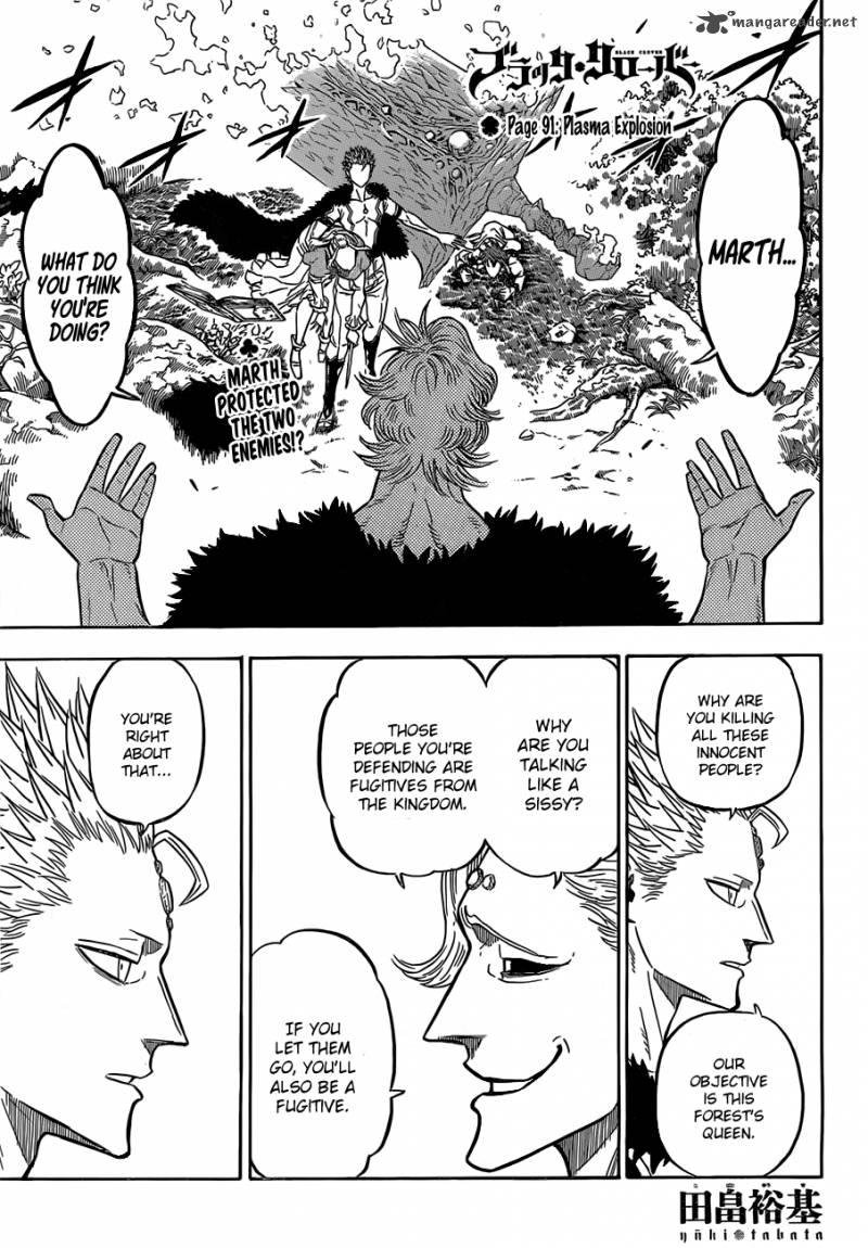 Black Clover - Chapter 91 Page 1