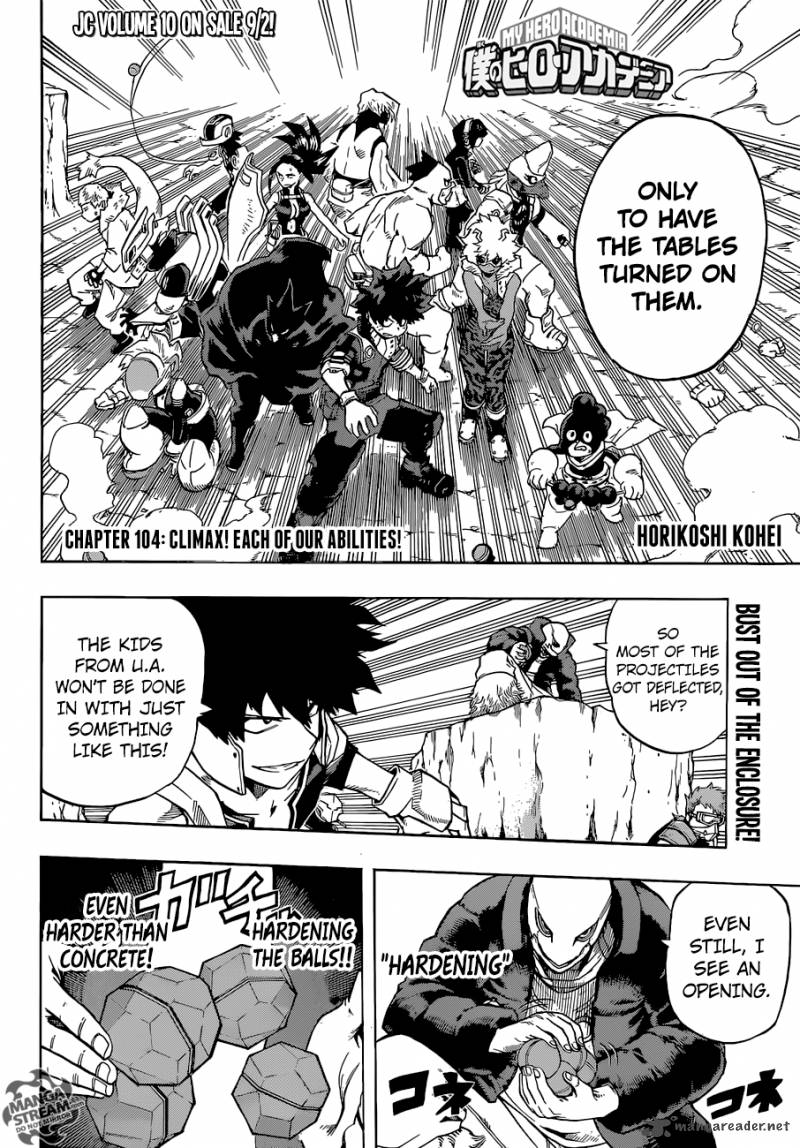 My Hero Academia - Chapter 104 Page 3