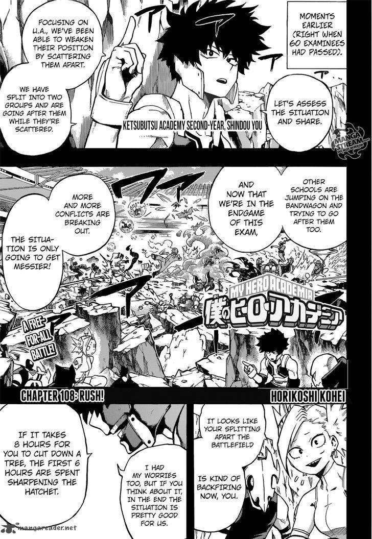 My Hero Academia - Chapter 108 Page 1