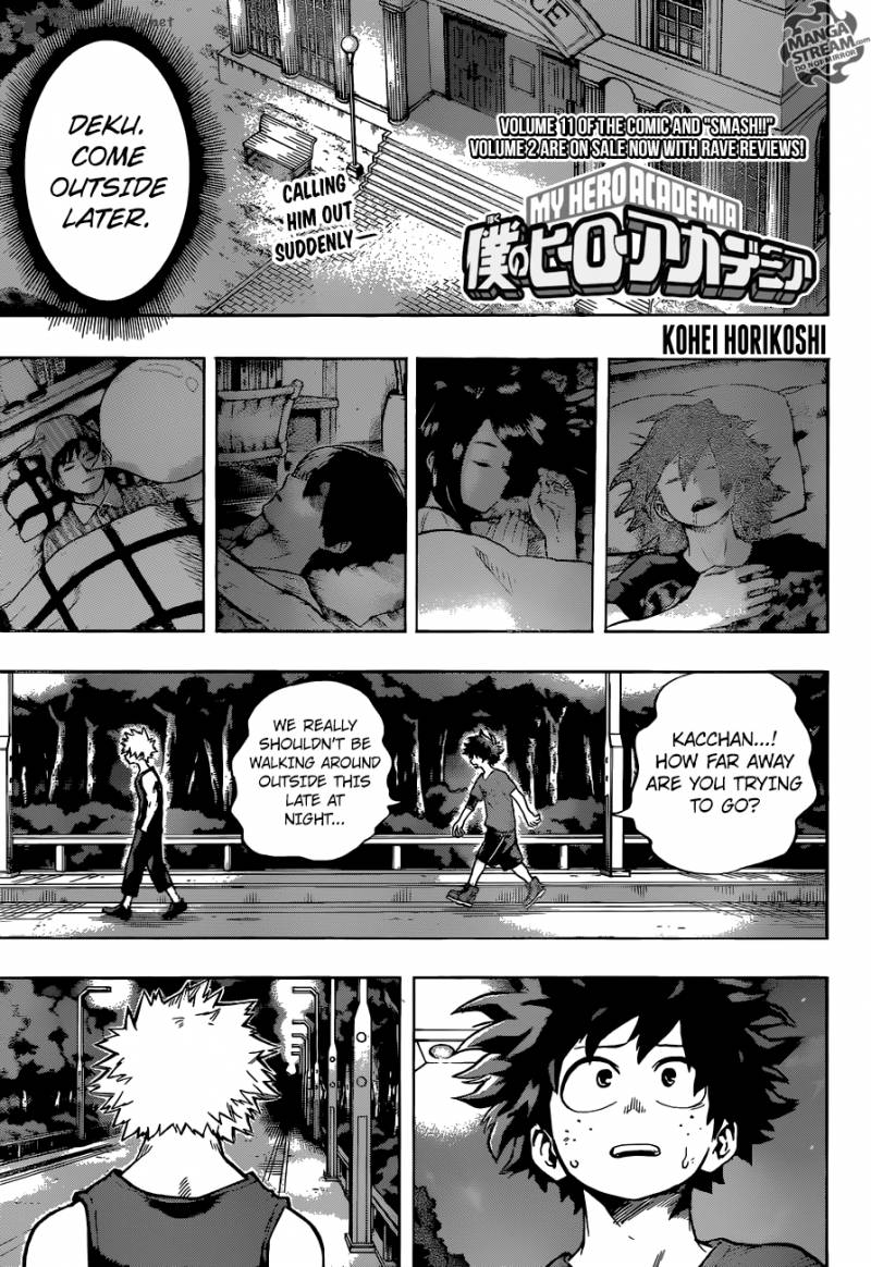 My Hero Academia - Chapter 117 Page 1