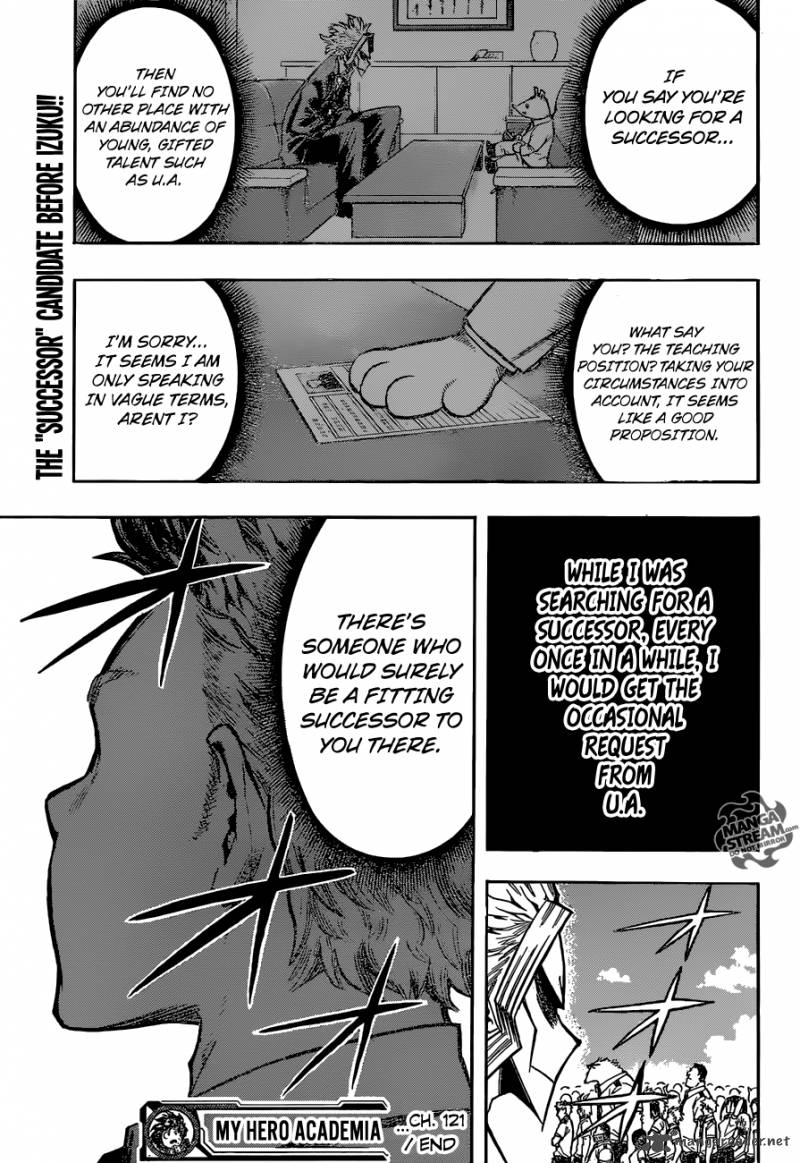 My Hero Academia - Chapter 121 Page 17